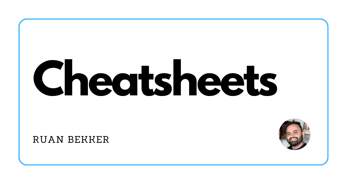 Cheatsheets